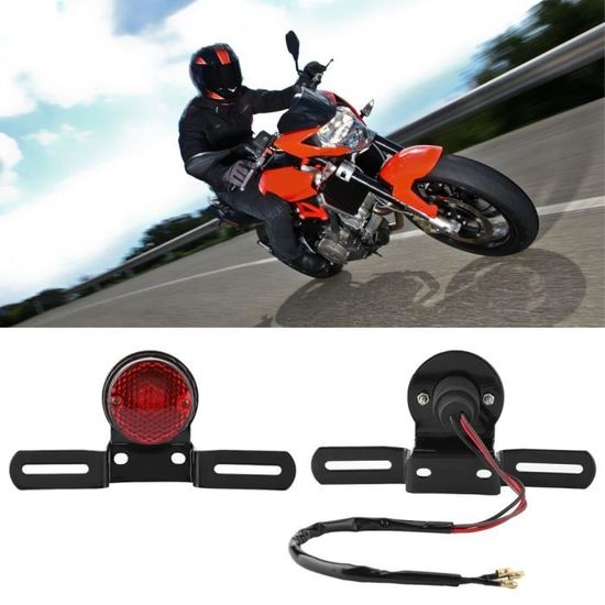 BARRE 3EME FEU STOP LED AUTO UNIVERSEL ROUGE 12V