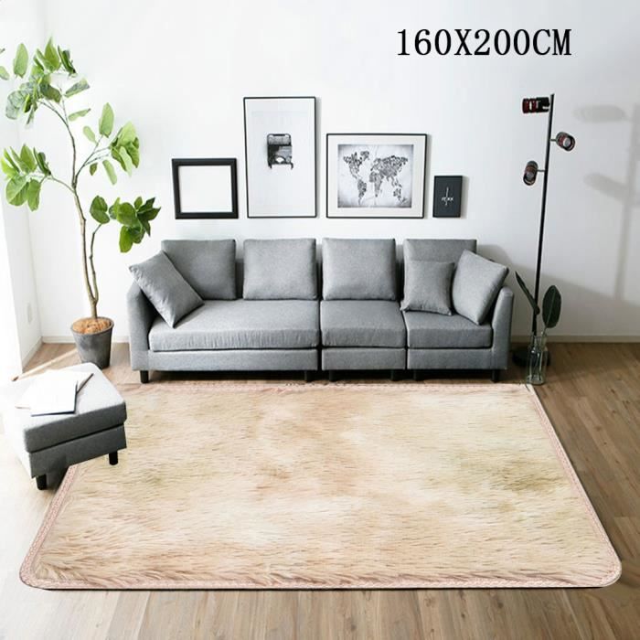 Moquette Motley Tie-Dye Gradient Carpet Tapis de salon Tapis lavable de chambre à coucher complète GWH91029002KH_769