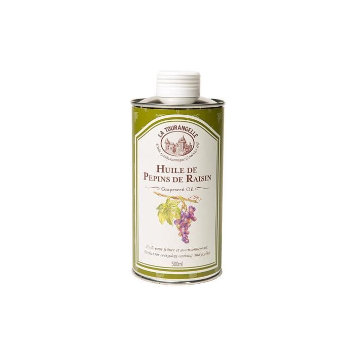 La tourangelle Huile de Pépins de Raisin 500 ml
