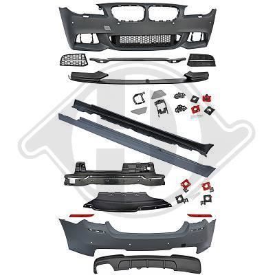 1225450 , Pare-choc Avant et Arrière pour BMW Série 5 Berline de type F10 LCI de 2013 a 2017