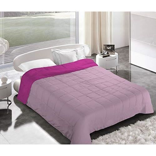 Sogni e Capricci Duvet d'été Lilas-Fuchsia, Double, Microfibre, 250x200cm PIUM.EST-lilla- fucsia-2P