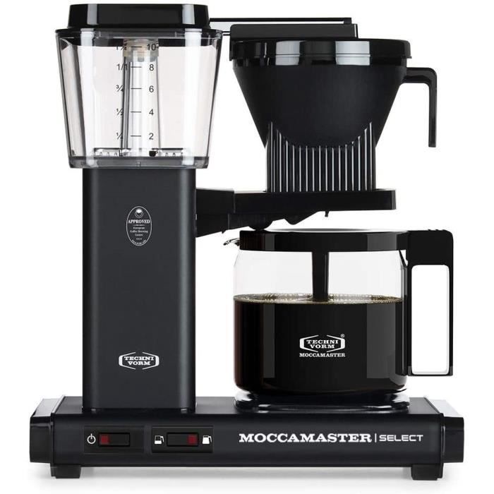 MACHINE A CAFE master Cafetiegravere filtre KBG 741 Select Couleur Noir mat751