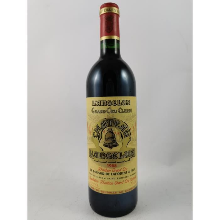 Château Angélus 1988, Saint-Émilion, Rouge, 75 cl.