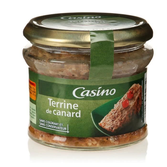 Terrine de canard en bocal - 180g
