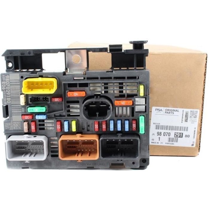 Module BSM Boîte à Fusibles Citroen C8 Jumpy III Fiat Ulysse II Scudo III Peugeot 308 807 Expert III 9666700580 BSM-R06