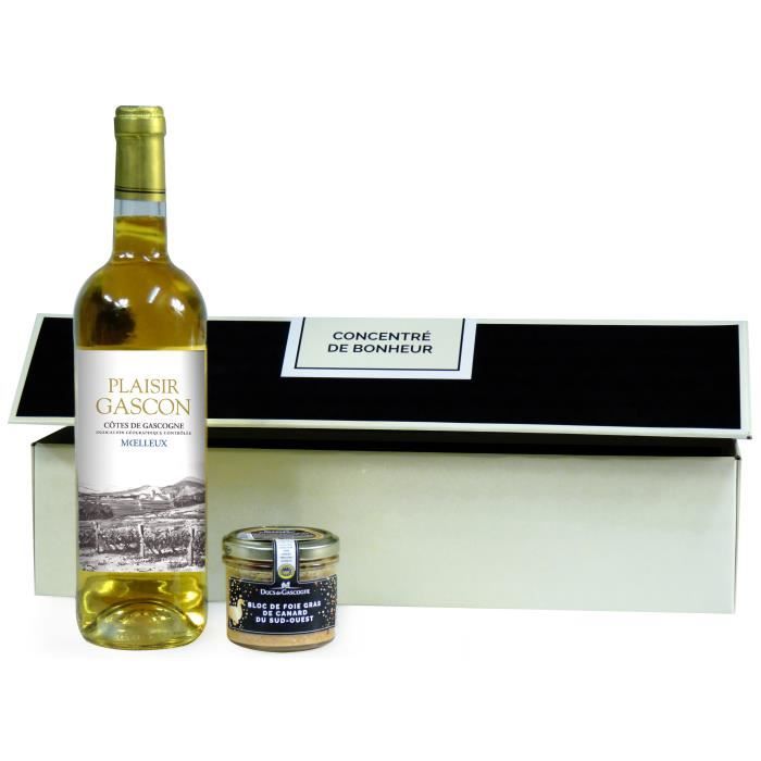 DUCS DE GASCOGNE Coffret gourmand -Tandem bloc de foie gras-
