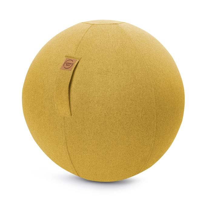 Balle de gym gonflable Felt Moutarde