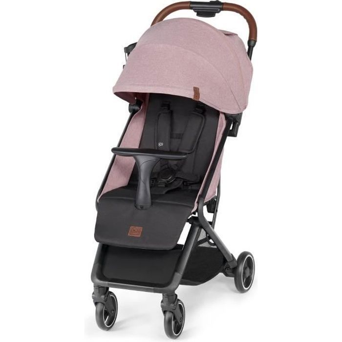 KINDERKRAFT Nubi - Poussette canne Légère et compacte - De 0 à 15 Kg - Rose