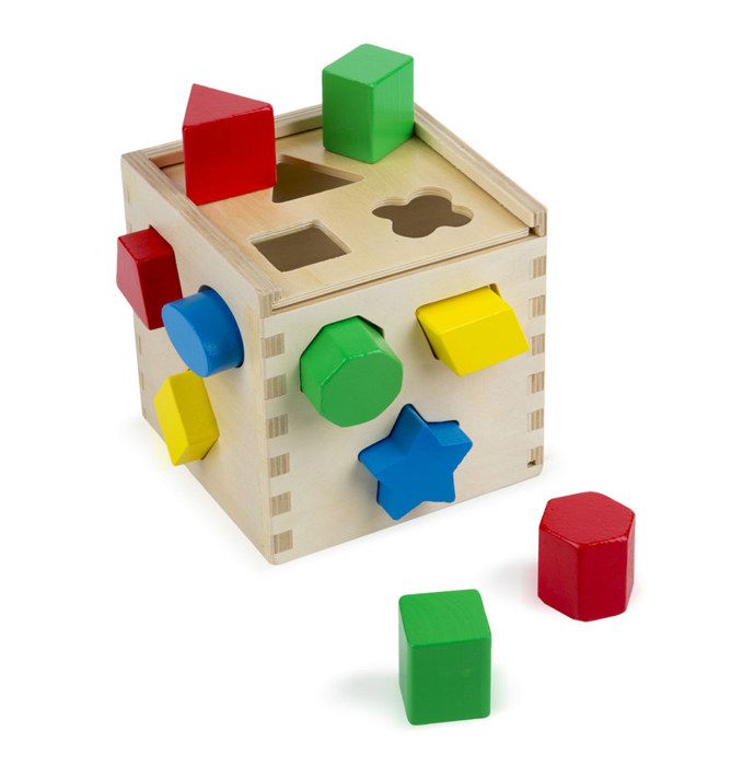 MELISSA & DOUG Cube De Tri De Formes