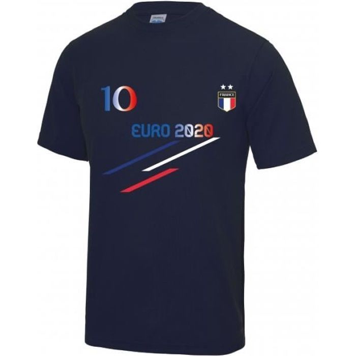 bleu Tee shirt foot France Euro 202