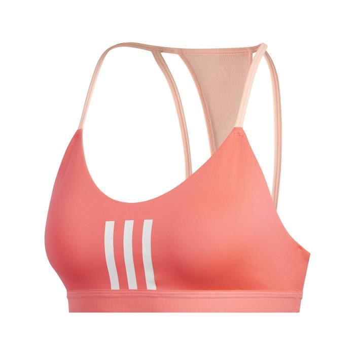 Brassière femme adidas All Me 3-Stripes Mesh