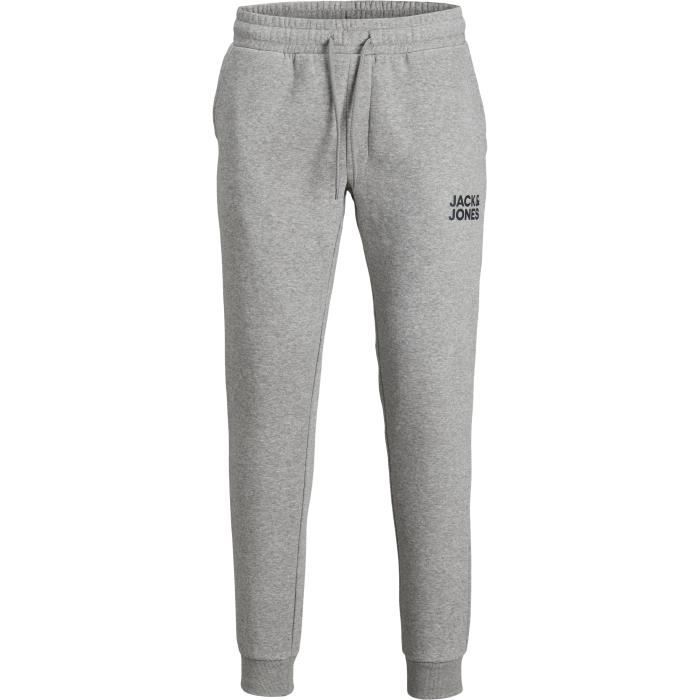 JACK & JONES Pantalon de Survêtement Gris Clair Chiné Homme
