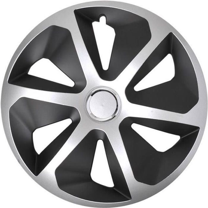 ProPlus hubcap Roco 16 pouces ABS noir / argent pièce