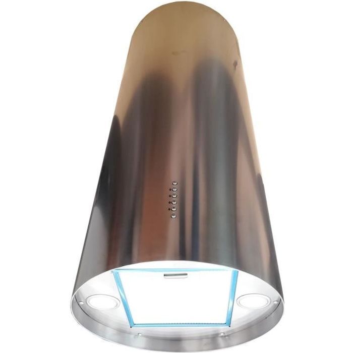 SOGELUX Hotte tube îlot suspendue HCL944XF inox