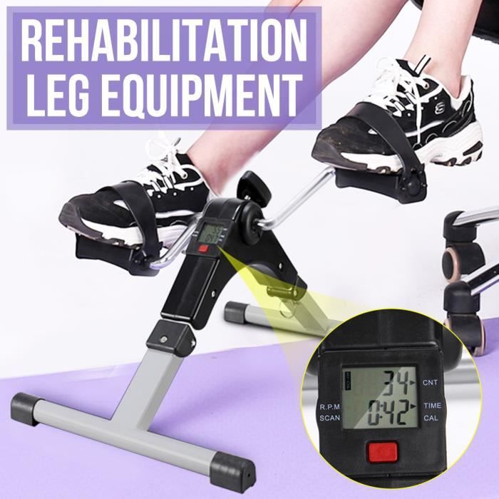 TEMPSA Machine à Pédale Appareil d'entraînement Jambes Réhabilitation Exercice Gymnase de Corps