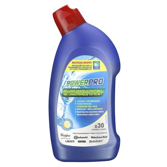 WPRO GEL 3 EN 1 POUR LAVE VAISSELLE