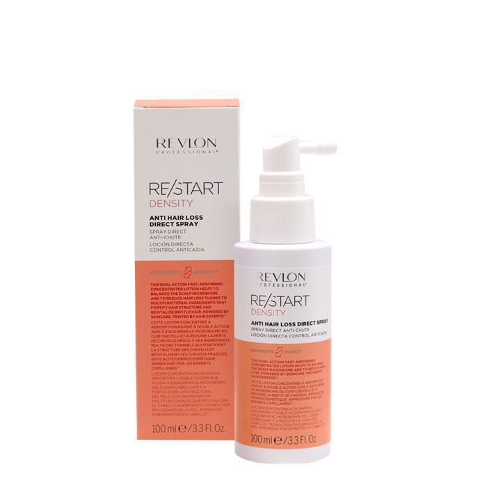 Spray Anti-chute - Revlon - Restart Density - 100ml - Cheveux affaiblis - Hydratation cuir chevelu