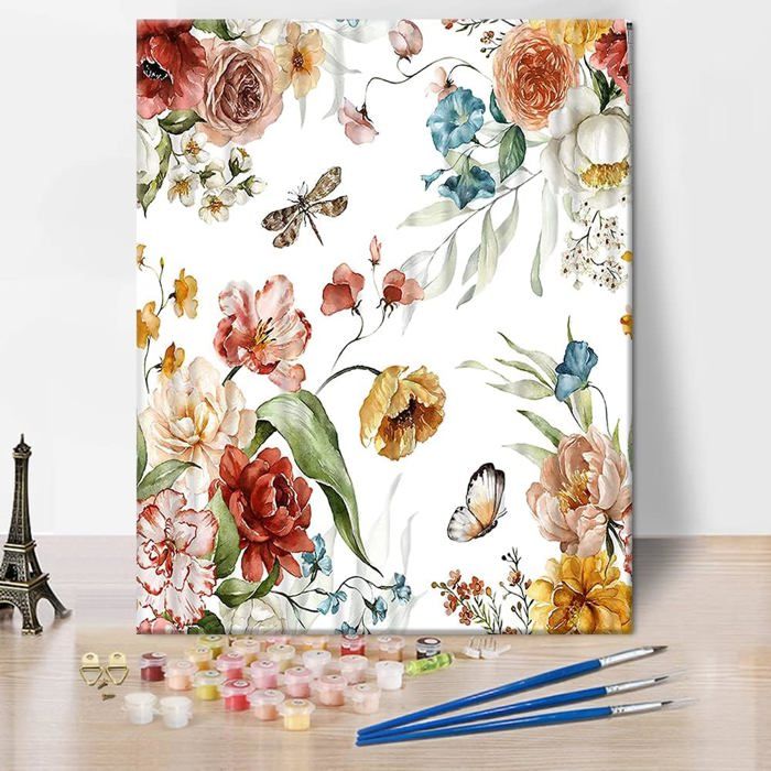 Fleurs et beauté - Peinture par numéros