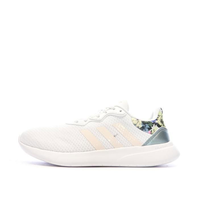 Chaussures de running Blanches Femme Adidas Racer 3.0