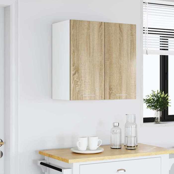 Bon plan Armoire suspendue - JILI HOT - Placard Meuble de Cuisine - Chêne sonoma 60x31x60cm Aggloméré Thome7478226