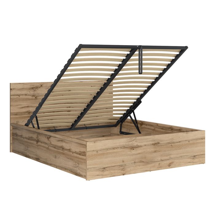 Lit coffre Petits-meubles - Edwin - 169 x 204 x 95cm - Bois Lit coffre Petits-meubles - Edwin - 169 x 204 x 95cm - Bois