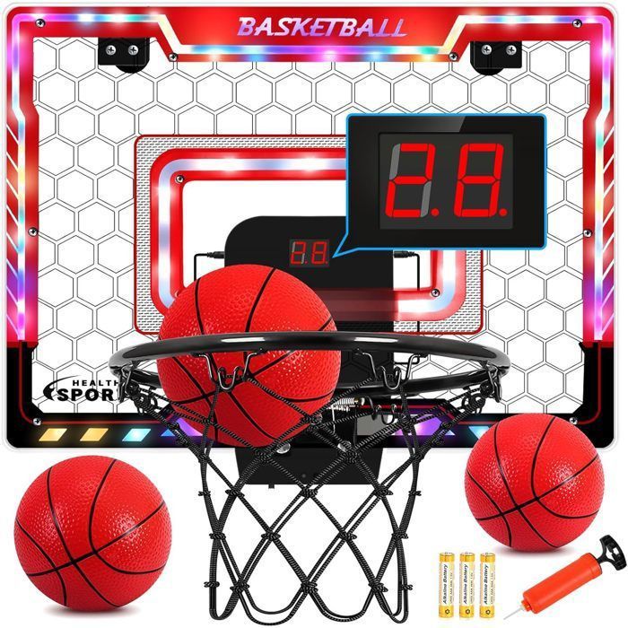 Mini Panier De Basket, Panier De Basket Mural Avec 3 Ballons, Jeux De Mini Panier De Basket, Panier De Basket Mural Avec 3 Ballons, Jeux De
