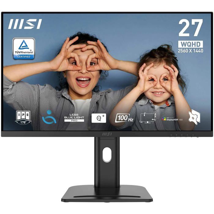 Écran PC MSI PRO MP273QPDE E2 27 WQHD IPS 100Hz