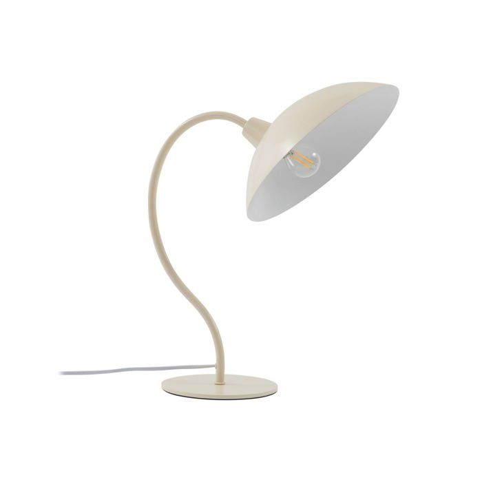 Lampe à poser ampoules LED - Lucande - lampe de chevet - - beige Lampe à poser ampoules LED - Lucande - lampe de chevet - - beige