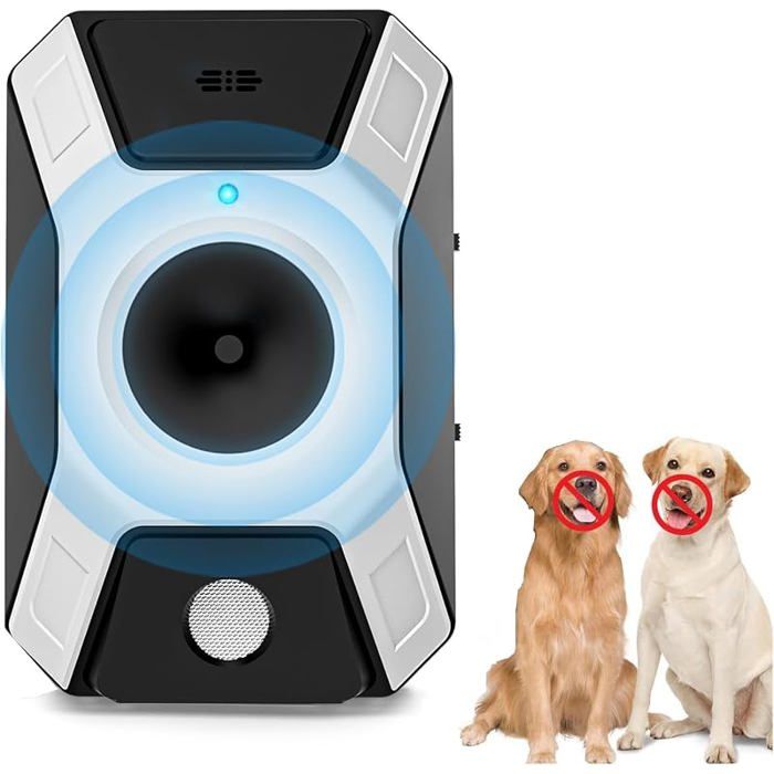 Ultrasons pour ChiensAnti+aboiement+Chiens Grands Moyens Petits3 Niveaux régbles fréquence Anti aboiement pour