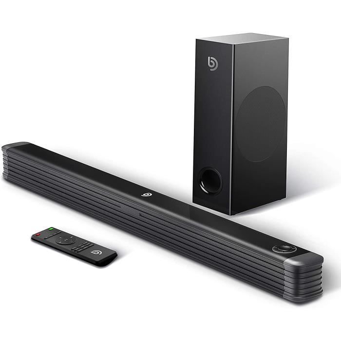 Barre de son,Barre de son pour télévision sans fil, Bluetooth, haut