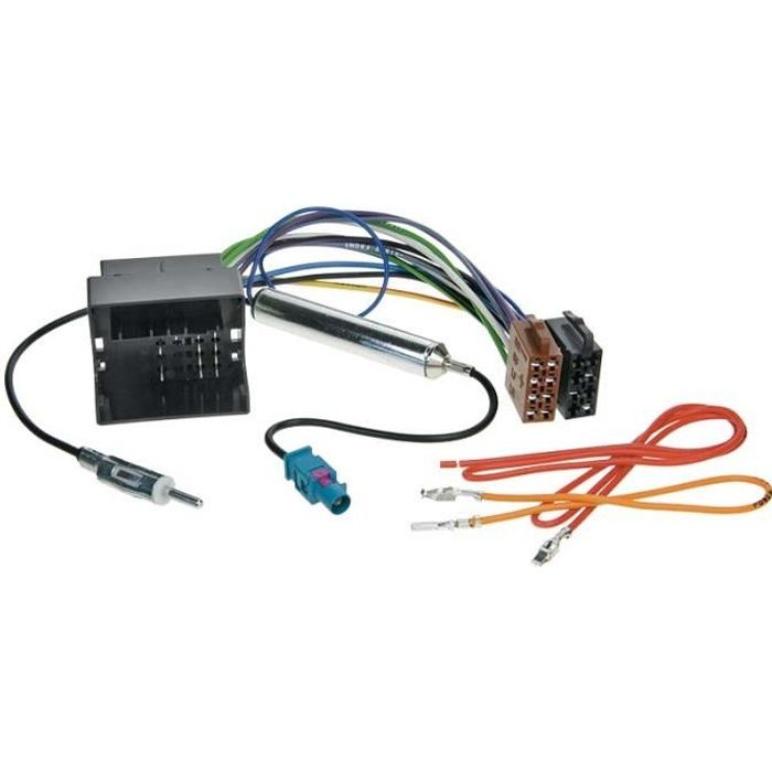 Entourage Adaptateur autoradio 2x 1 DIN pour Volkswagen Fox