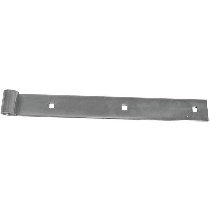 Penture bout carré 14 30x4 l500mm zingué