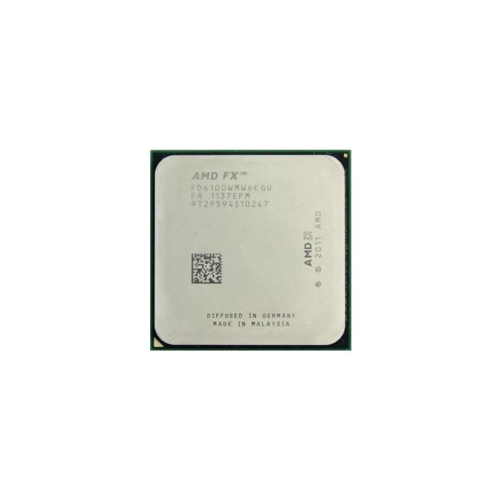 Vente Processeur PC AMD FX-6100 3.3GHz Six-Core Processor FD6100WMW6KGU Socket AM3+ desktop CPU pas cher