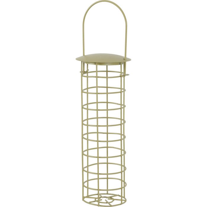 Meilleurs prix pour Mangeoire boule de graisse pour oiseaux - ANIMALLPARADISE - Distributeur à boules de graisse vert, ø 9 x 39 cm