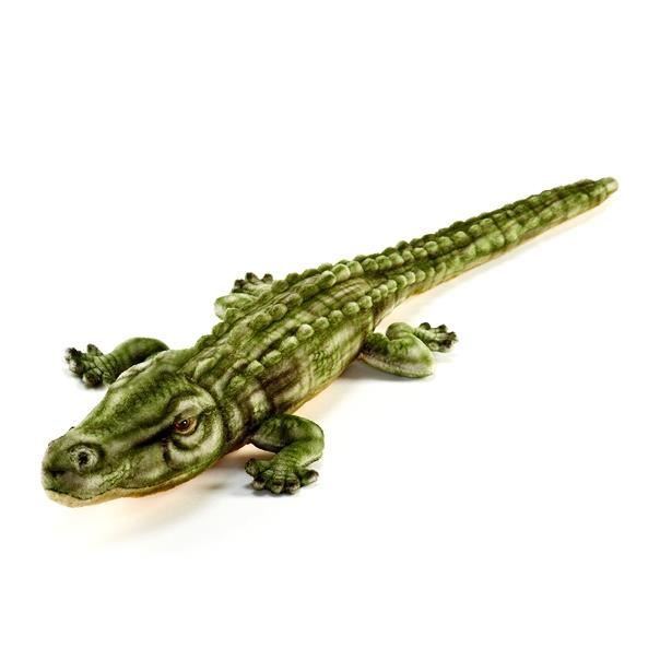 peluche crocodile - anima - 70 cm - mixte - multicolore - enfant