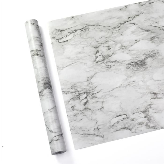 10 M marbre papier peint Rouleau Auto-adhésif wrap plan de travail cuisine Housse Wall Stickers 