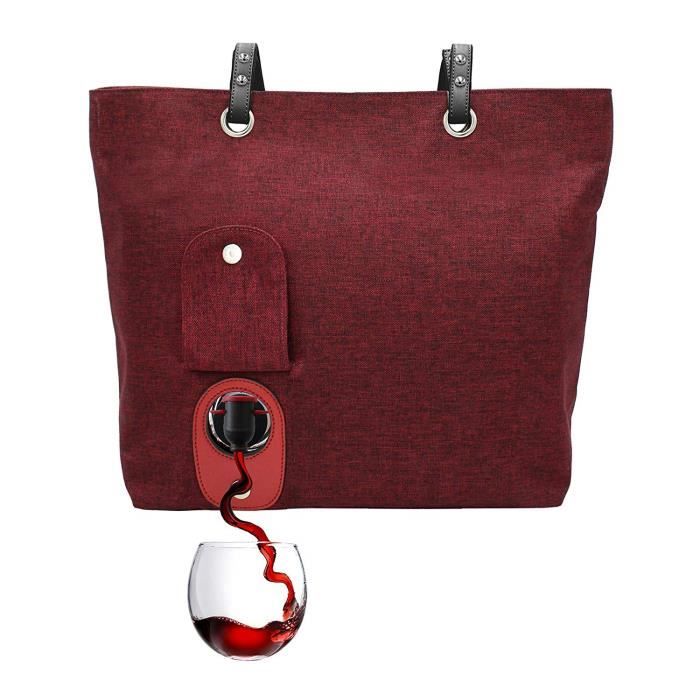 sac a main poche a vin