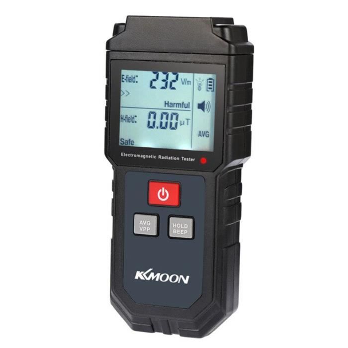 Détecteur de rayonnement électromagnétique LCD EMF Mètre Dosimètre Testeur Détecteur de rayonnement électromagnétique LCD EMF Mètre Dosimètre Testeur