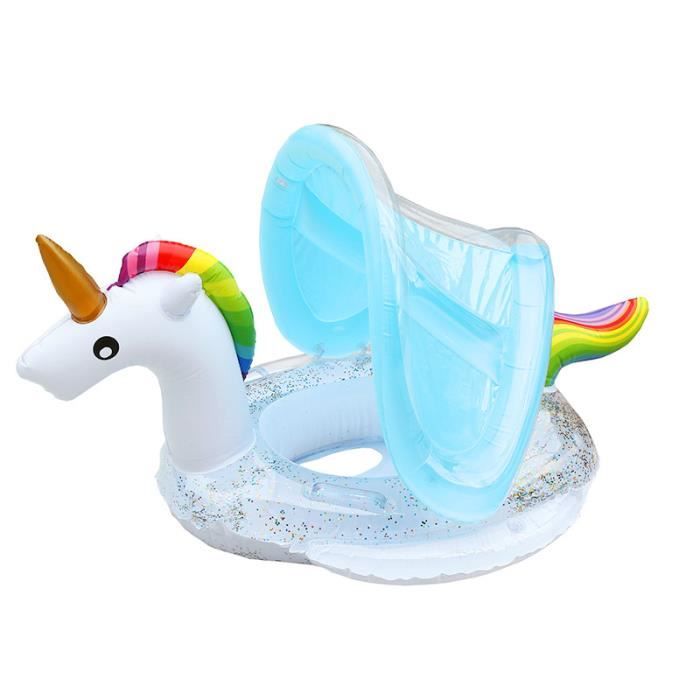Jeux de plage,Anneau de natation gonflable Pegasus, licorne géante, pour adultes et enfants