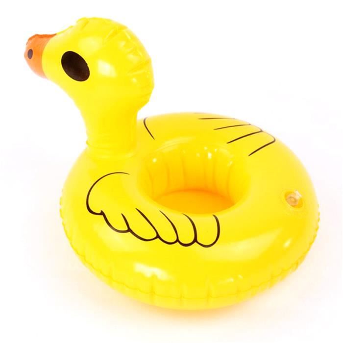 Lot De 2 Porte-boissons Gonflables Licorne – Mini Bouées PVC Pour Piscine Et Apéro