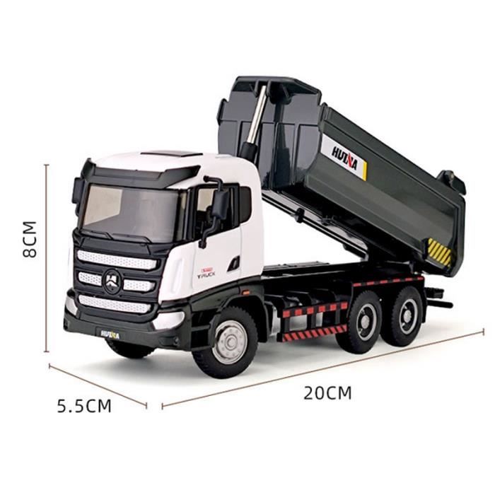 Jouet Grue Camion Ingénierie Inertie - Modèle Réaliste Avec Rotation 360° Et Bras Extensible, Cadeau Garçon