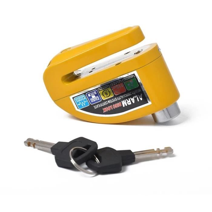 ZONADAH Antivol De Frein à Disque D'alarme De Moto, Antivol