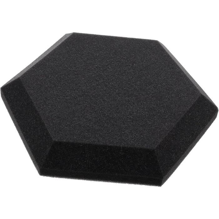 Panneaux Mousse Acoustique Nicphyn - Kit Insonorisation Studio - Absorption Bruit Haute Densité