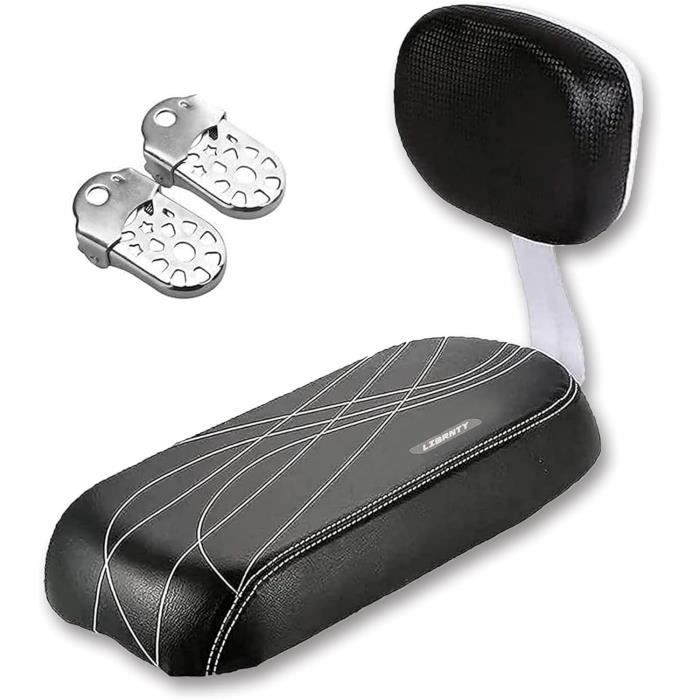 Siège Enfant Avant Pour Vélo - Capacité 30 Kg Avec Repose-pieds - Sécurité Et Confort Pour Bébé (rouge)