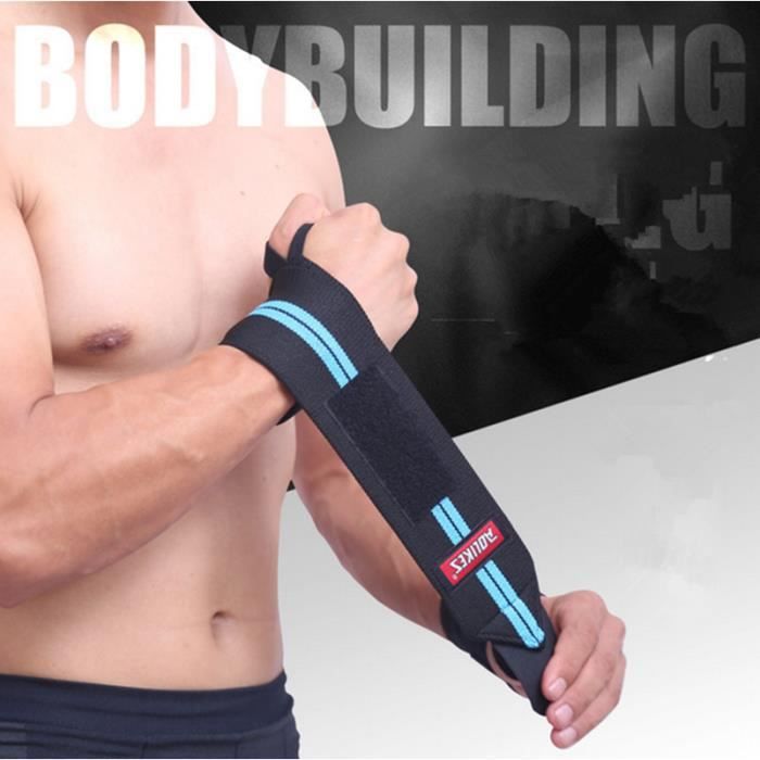 Bandes De Poignets Warrior Pro 30cm - Support Pour Musculation, Fitness | Hommes Et Femmes, Scratch Haute Qualité