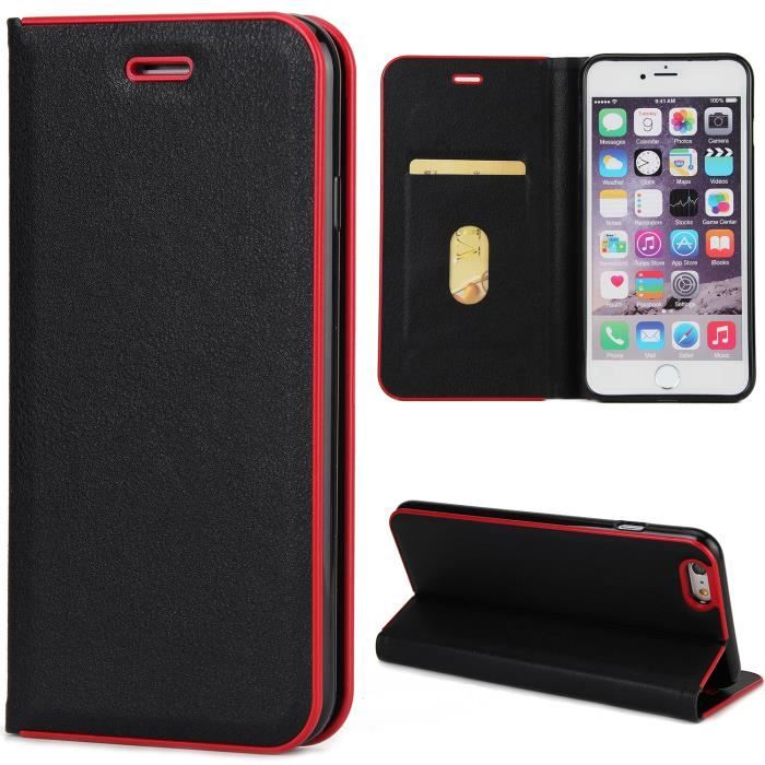 Subtropical Lao poll Coque en Cuir iPhone 6S Noir Portefeuille iPhone 6 Étui à Rabat Housse Flip Stand Supporter Fente de Carte Magnétique - Cdiscount Téléphonie Subtropical Lao poll Coque en Cuir iPhone 6S Noir Portefeuille iPhone 6 Étui à Rabat Housse Flip Stand Supporter Fente de Carte Magnétique - Cdiscount Téléphonie
