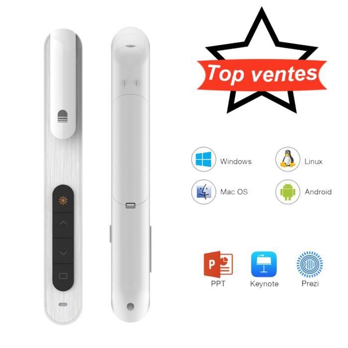 Doosl Pointeur Telecommande Powerpoint Presentation Stylo De Controle Presentateur Sans Fil Pour Diapositives Powerpoint Prix Pas Cher Cdiscount Doosl Pointeur Telecommande Powerpoint Presentation Stylo De Controle Presentateur Sans Fil Pour Diapositives Powerpoint Prix Pas Cher Cdiscount