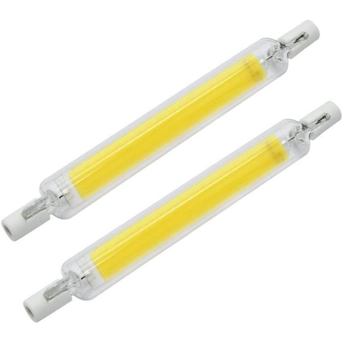 R7S LED 118mm Dimmable, 2pcs Ampoule LED R7S 118mm, 20W LED R7S