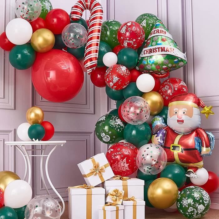 Ballon et Fleurs de Noël - Cadeau original de noël D'lys couleurs