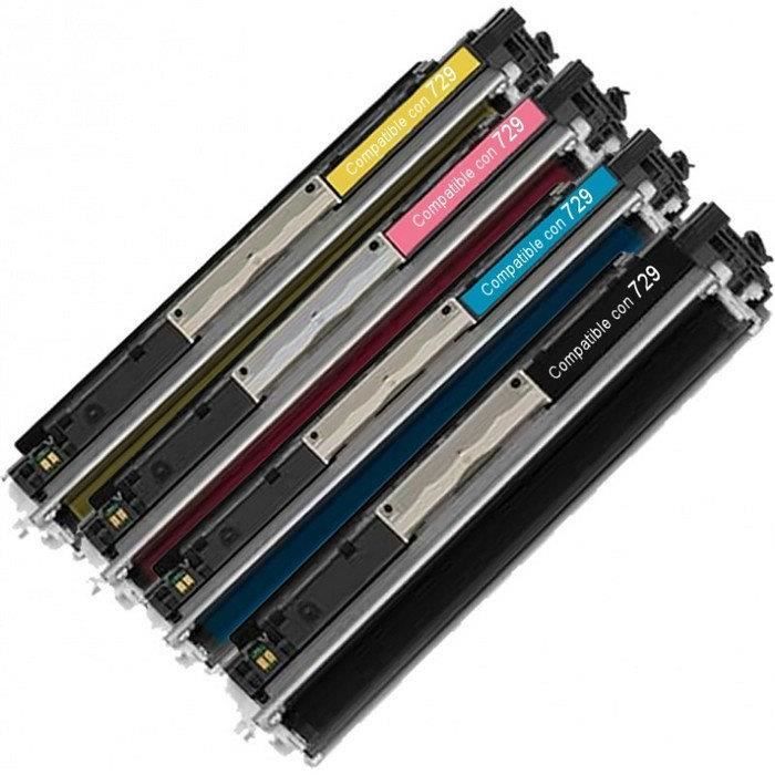 Inkadoo Kompatibel Toner Für Canon I-SENSYS LBP-640 C (M, Y, BK, C
